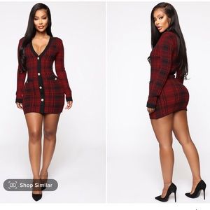 dress with beautiful buttons new with tags